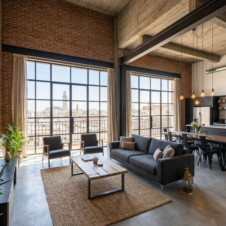 Loft Industriel – Sidi Maarouf